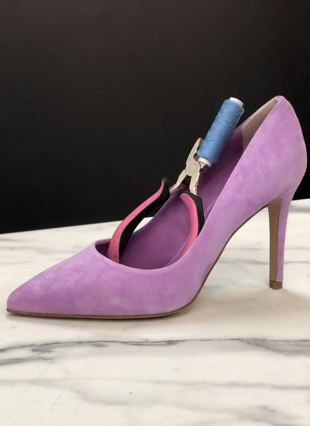 purple-shoe