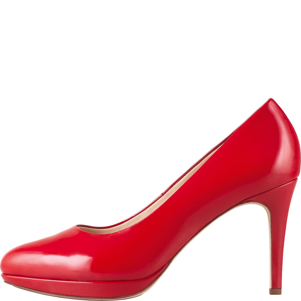 clare 80 leather red sole pumps